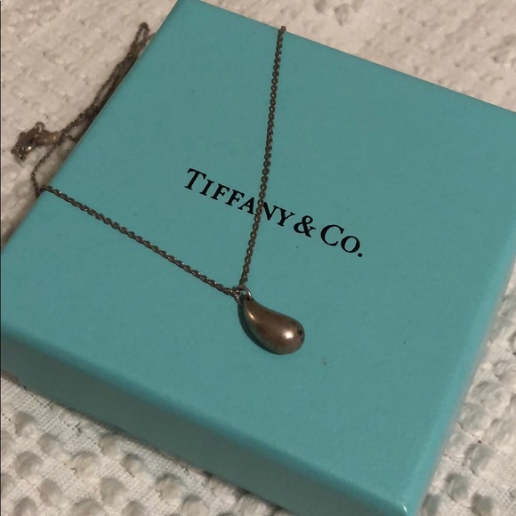 Tiffany & Co. Jewelry - Tiffany & Co. tear drop necklace